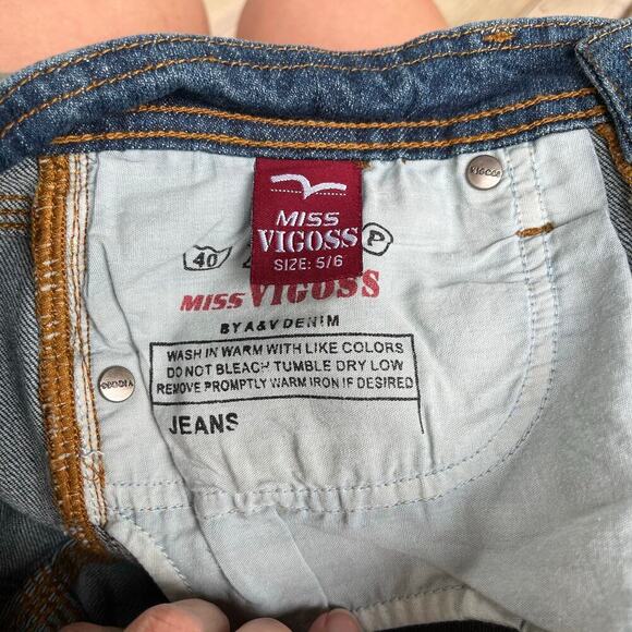 Miss Vigoss Women's Vintage 90's Era Boot Cut Jeans Size 5/6 - Picture 8 of 9